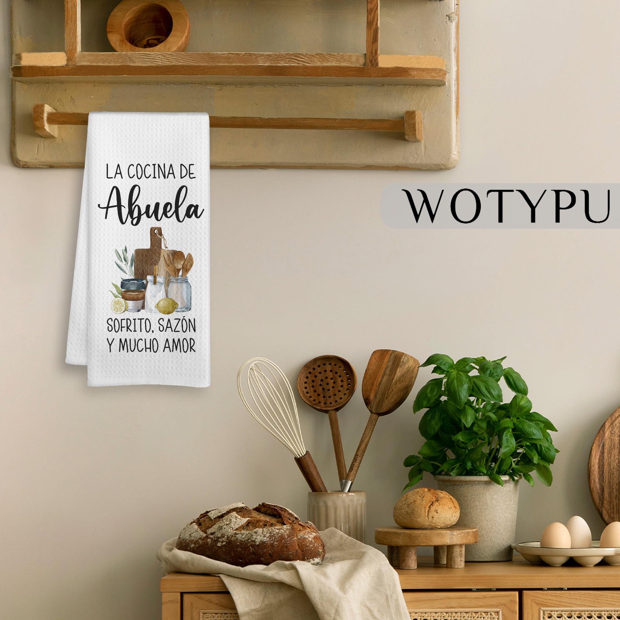 Toallas WOTYPU de alta calidad, secado rápido y colores duraderos.