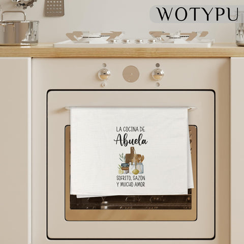 Toallas multifuncionales WOTYPU para cocina y baño, decoración y limpieza.