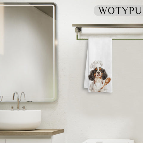 Toalla WOTYPU regalo perfecto para amantes de perros y decoración.