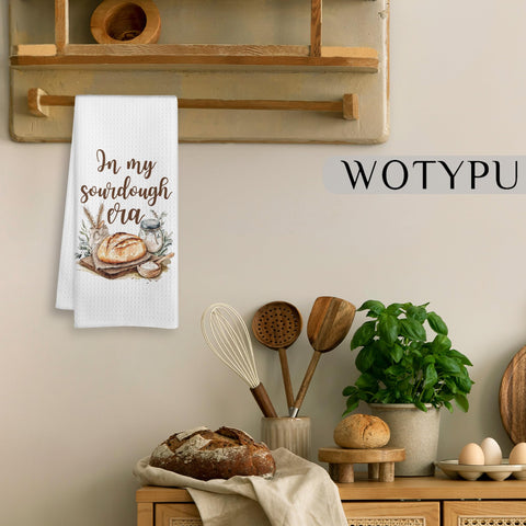 Toalla WOTYPU uso múltiple: decorar, secar vajilla y limpiar superficies con estilo