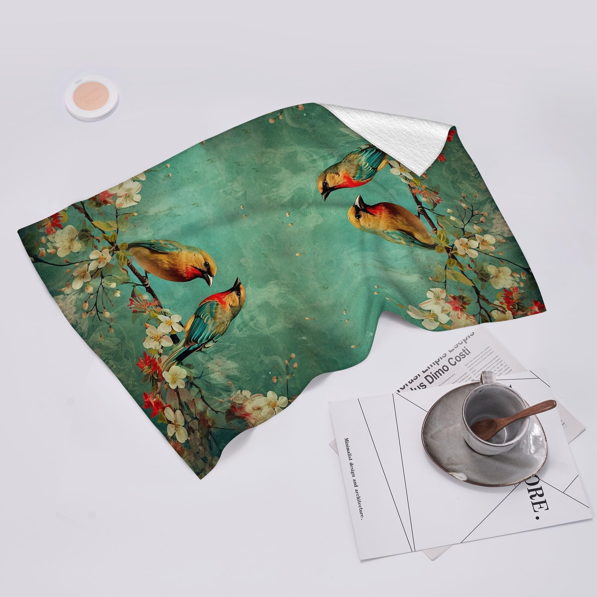Toallas Wovoto aves para casa, uso diario en cocina y baño decorativo.