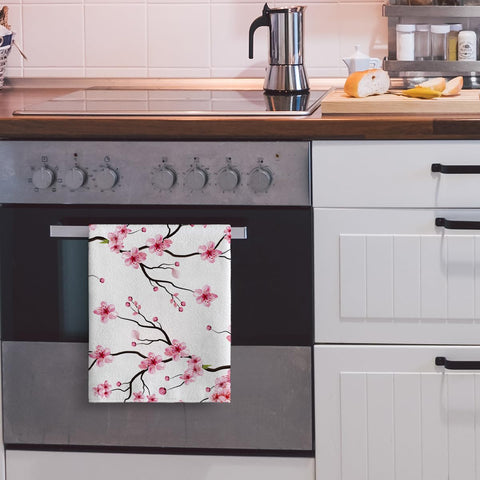 Toallas de cocina rosa, prácticas para casa, cafetería o restaurante con Wovoto.
