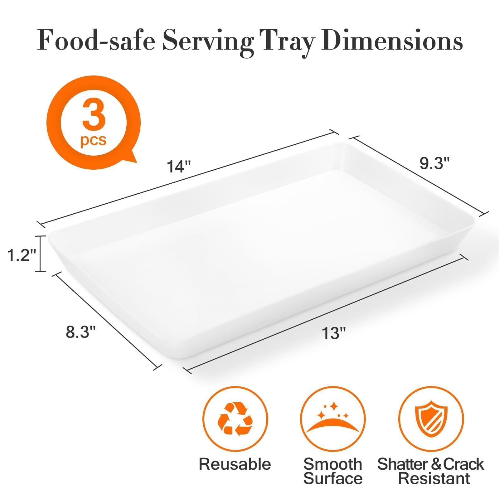 WOWBOX bandeja para galletas ideal para fiestas y meriendas