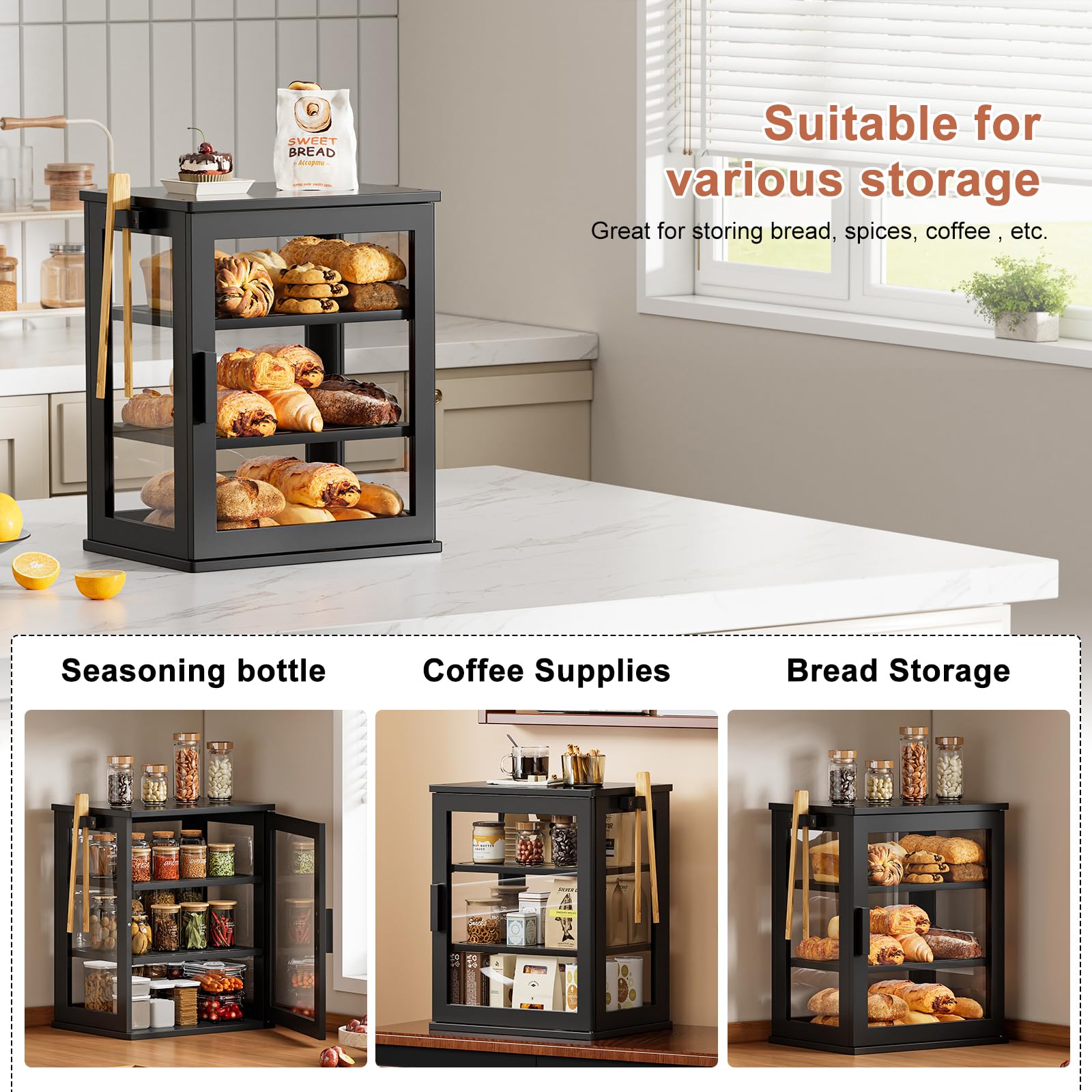 Ideal para mostrador de cocina WOWLIVE para organización