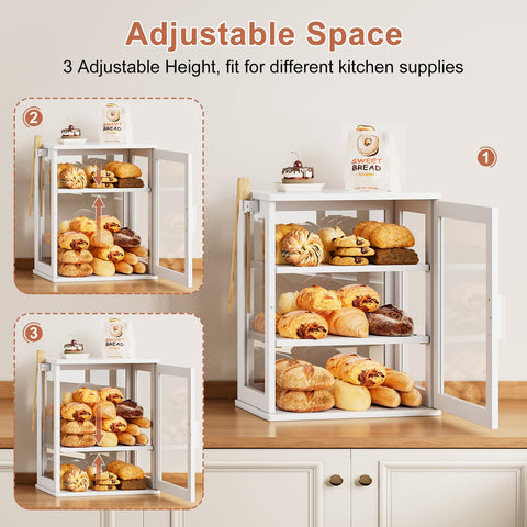 WOWLIVE Panera estilo campo, decoración funcional para cocinas modernas o rústicas.