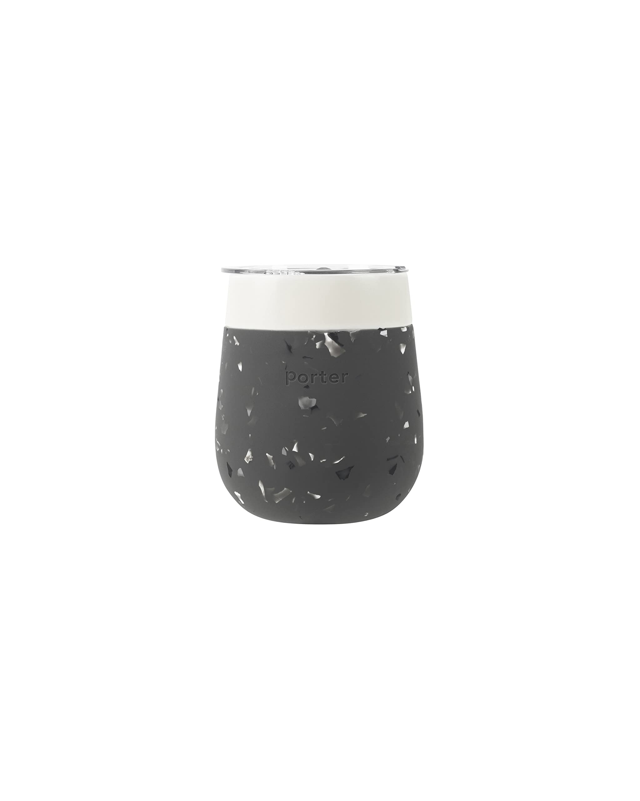 Vaso W&P Porter con recubrimiento cerámico exterior evita sabor metálico.