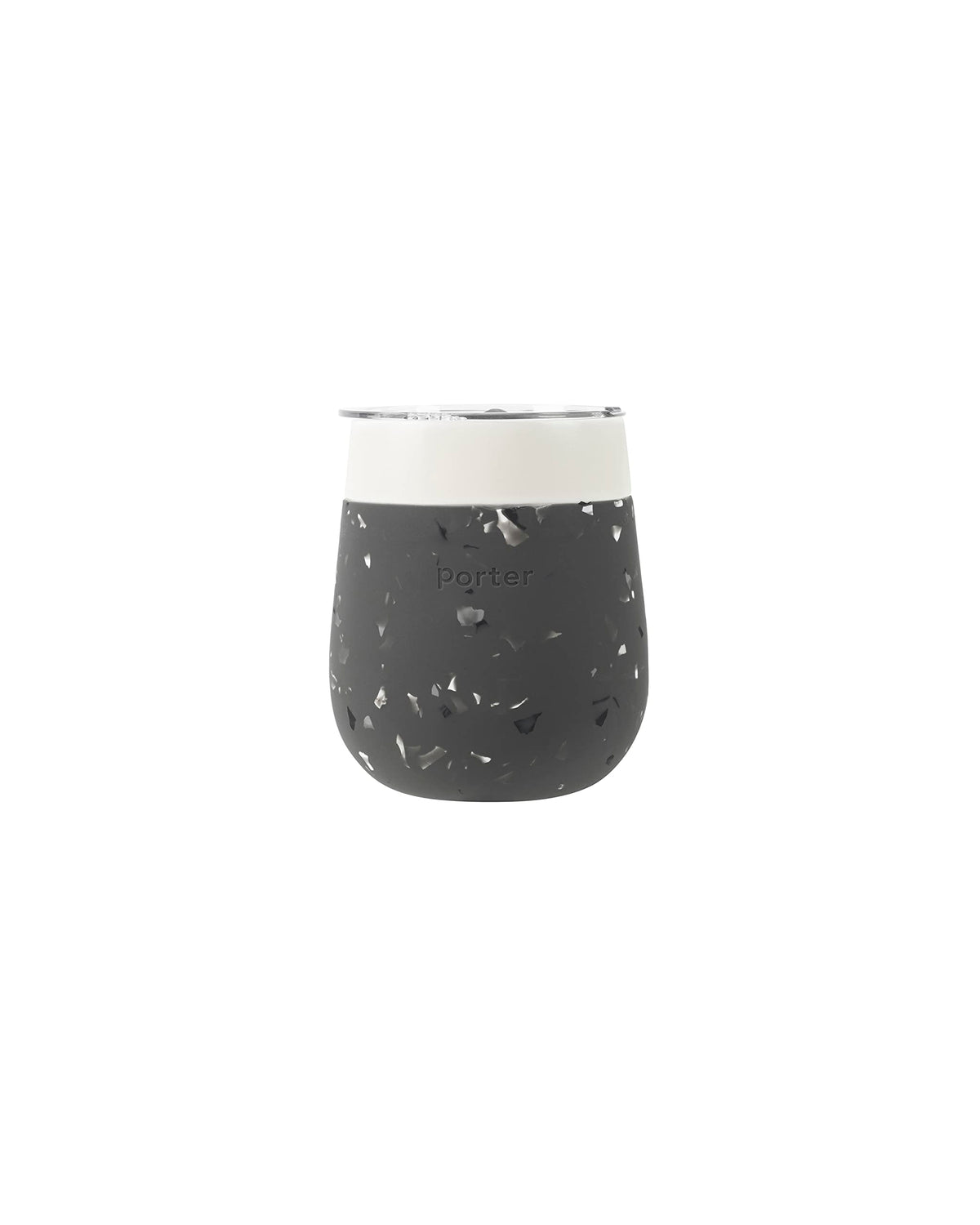 Vaso W&P Porter con recubrimiento cerámico exterior evita sabor metálico.
