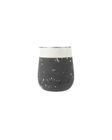 Vaso W&P Porter con recubrimiento cerámico exterior evita sabor metálico.