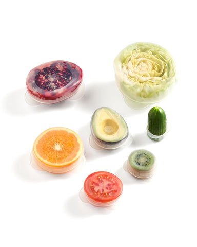 Tapa de silicona W&P para fruta, mantiene fresca sin envoltorio