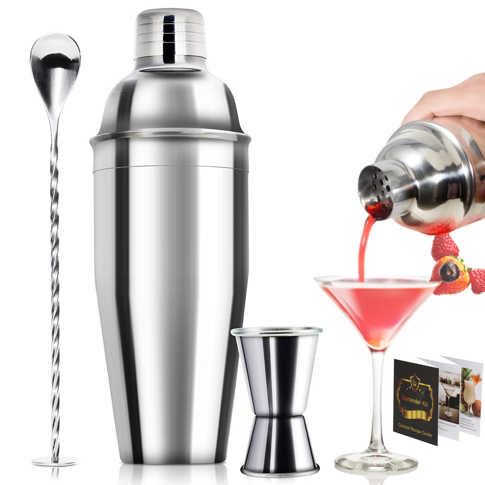 Set regalo de coctelería WPHUAW para fiestas y reuniones