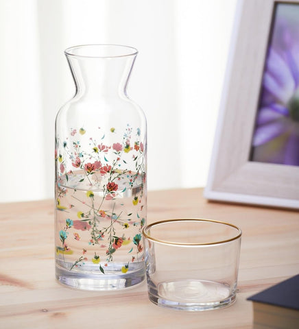 Wrenbury vaso de cristal para agua, ideal para hidratación diaria en cualquier habitación