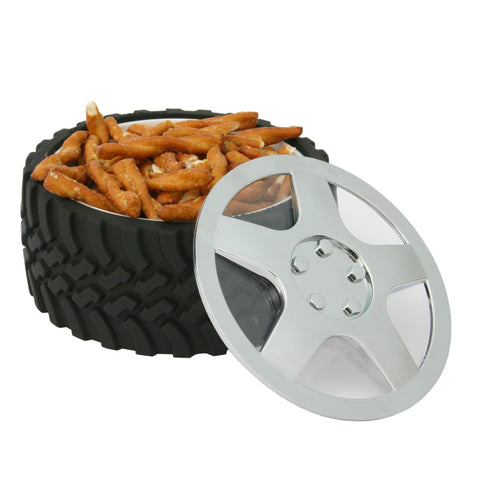 Wrenchware: tapa tapacubos cromado mantiene la comida fresca