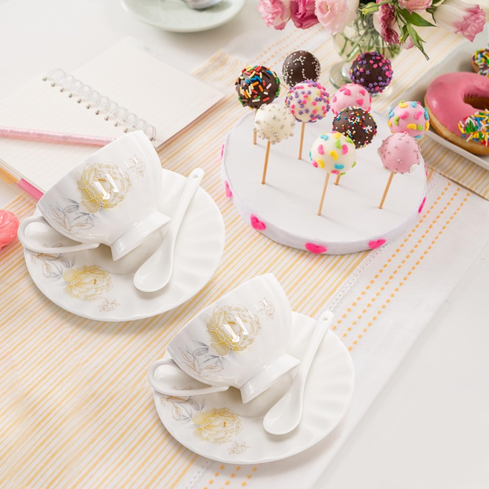 WRINGKIT set floral para brunch y reuniones