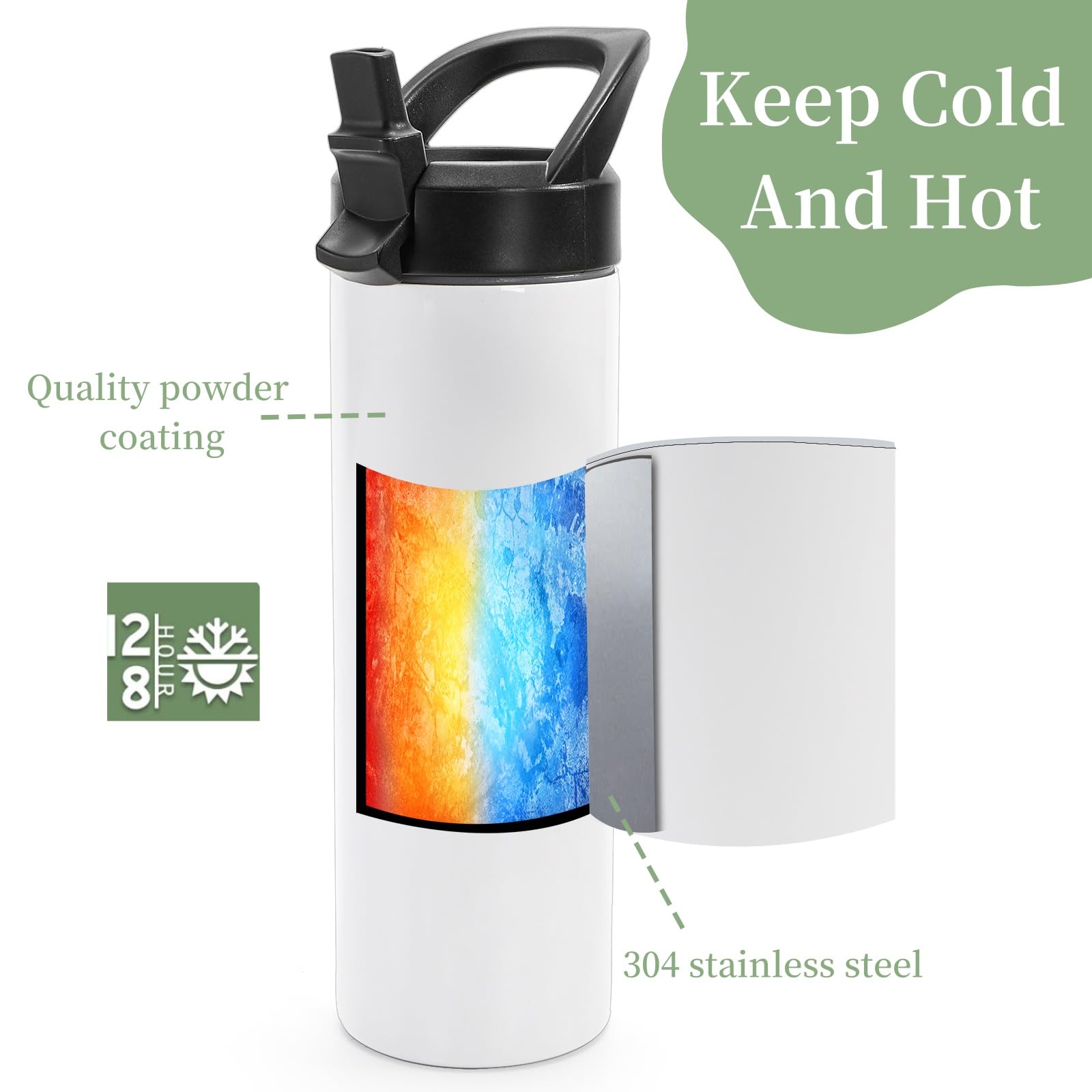 WRINGKIT tumbler con base plana facilita impresiones uniformes.