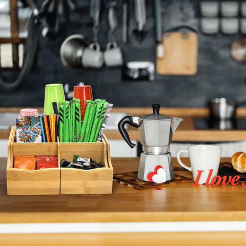 WRINGKIT uso versátil para cocina y oficina, rincón de café organizado.