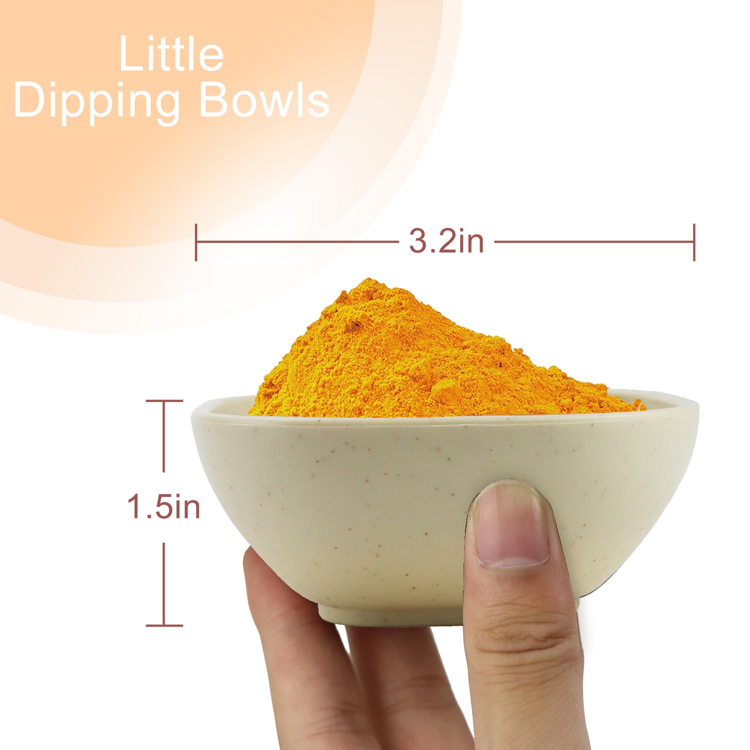 Cuenco Wrova 5 oz, apto para microondas y lavavajillas.