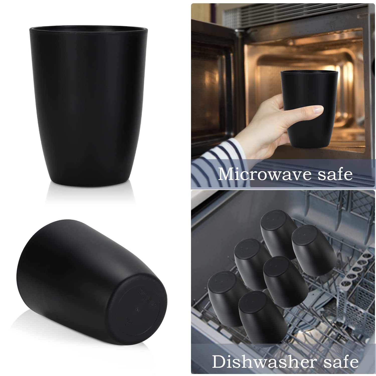 Vaso Wrova de trigo con diseño ergonómico y cómodo.