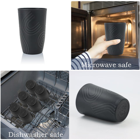 Vaso familiar Wrova, apilable para ahorrar espacio.