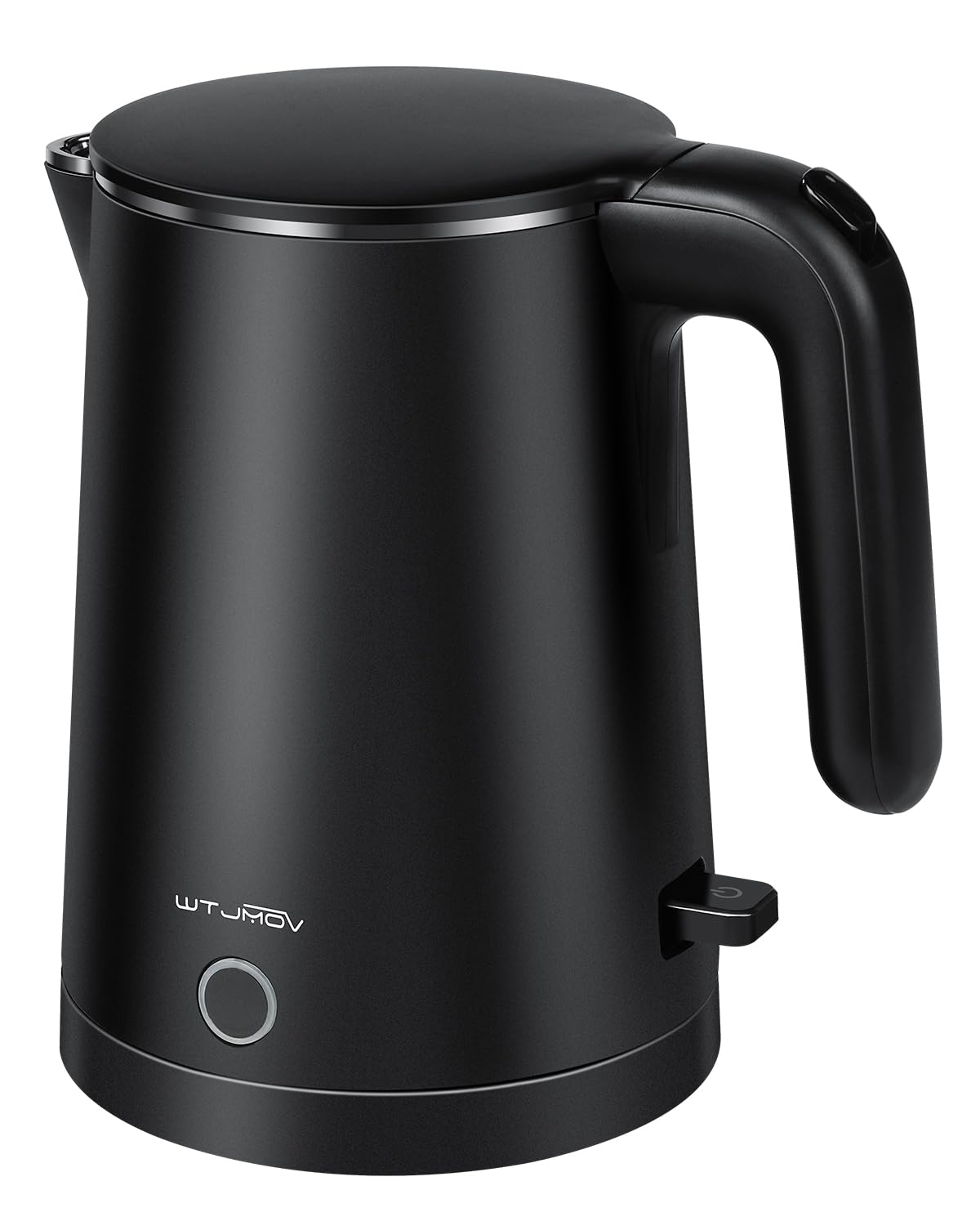 WTJMOV tetera electrica exterior negro, diseño elegante para uso diario.