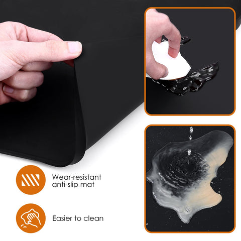 WUDIALIEN almohadilla de silicona reduce ruido y vibraciones durante la preparación.