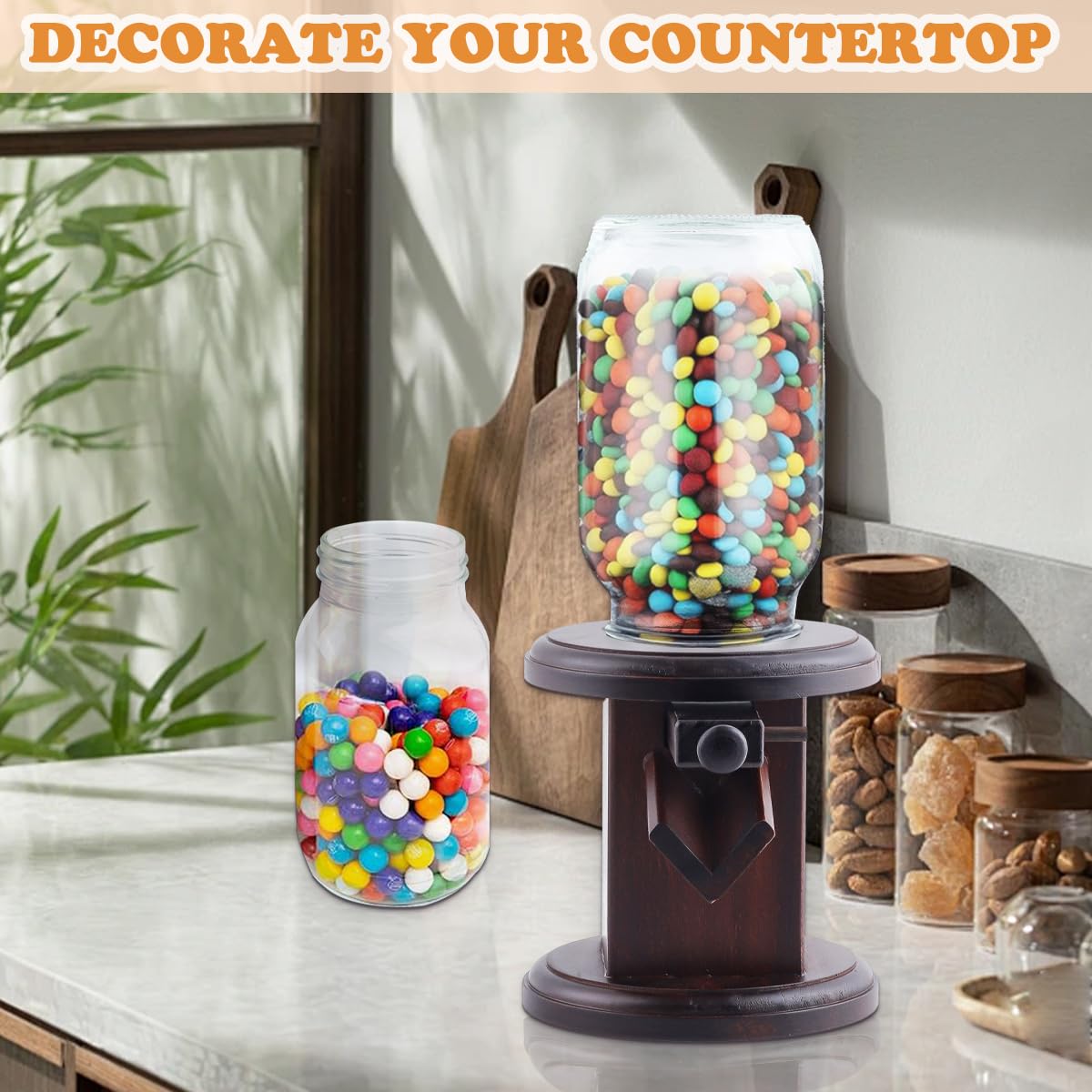 Wunzkii dispensador snacks varios con gran capacidad para oficina o casa