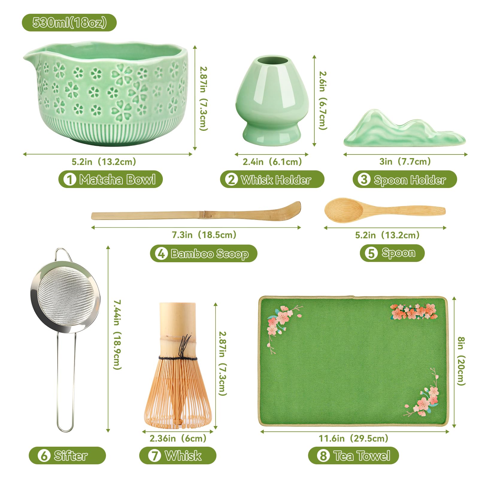 Pano-cocina-para-matcha Wurmenin: mantén el área limpia entre preparaciones.