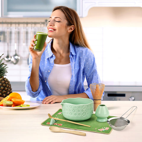 Pano-cocina-para-matcha Wurmenin: secado limpio y organización en la cocina.