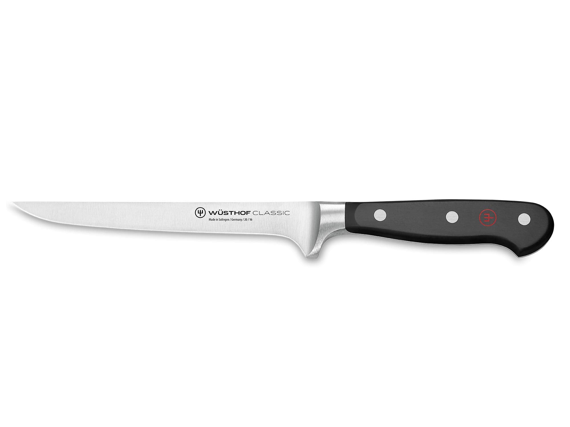 Wusthof Classic cuchillo deshuesador flexible, ideal para deshuesar pollo y aves con precisión