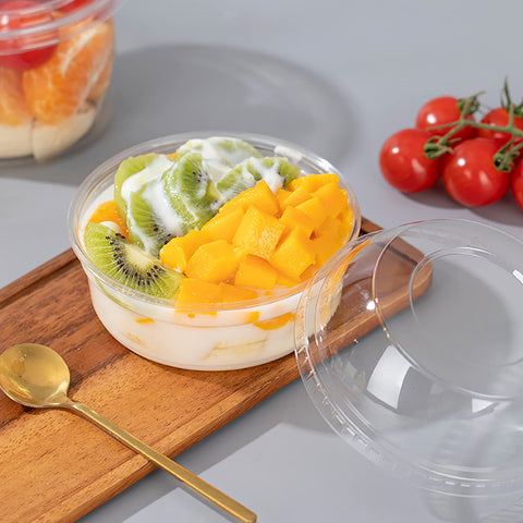 Capacidad de 12 onzas para helados y postres.