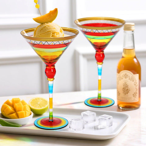Vasos versátiles Wuweot para vino, licores o cocteles.