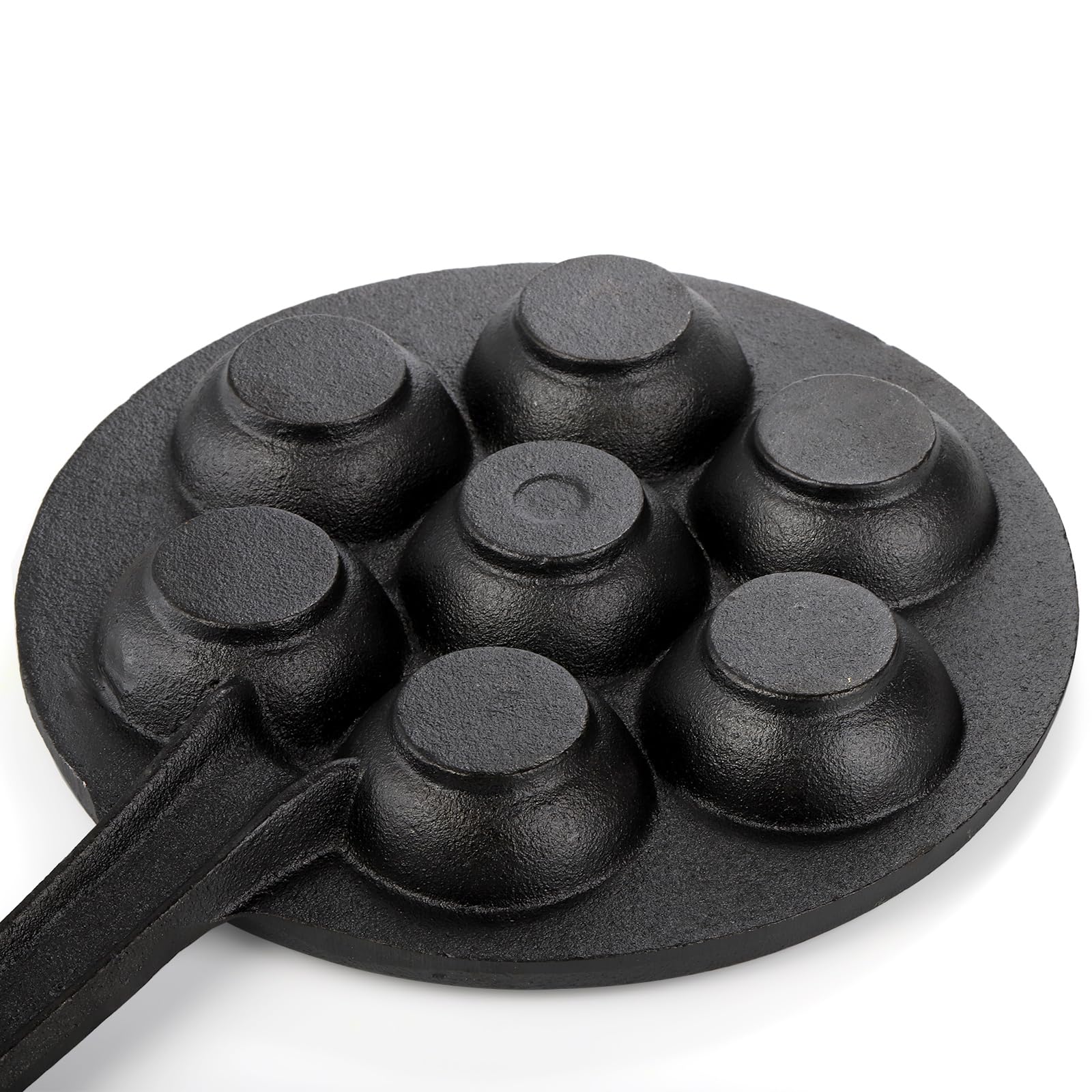 Palitos giratorios y cepillo WUWEOT para dar la vuelta a aebleskiver.