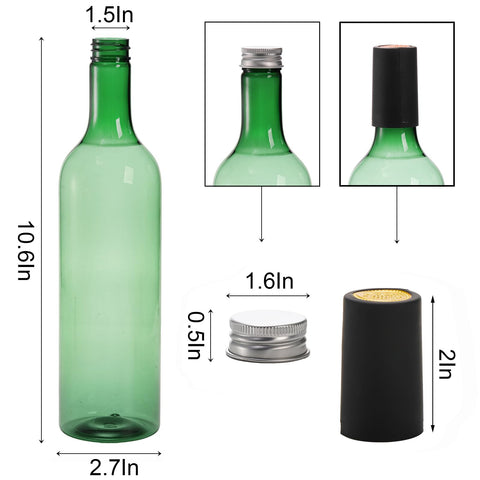 Tapa rosca de las botellas WUWEOT para cierre hermético y conservación.