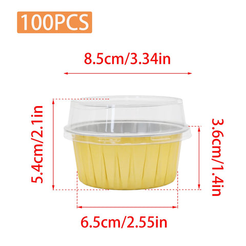 Wuyituart mini flan con tapas claras, listo para servir porciones.