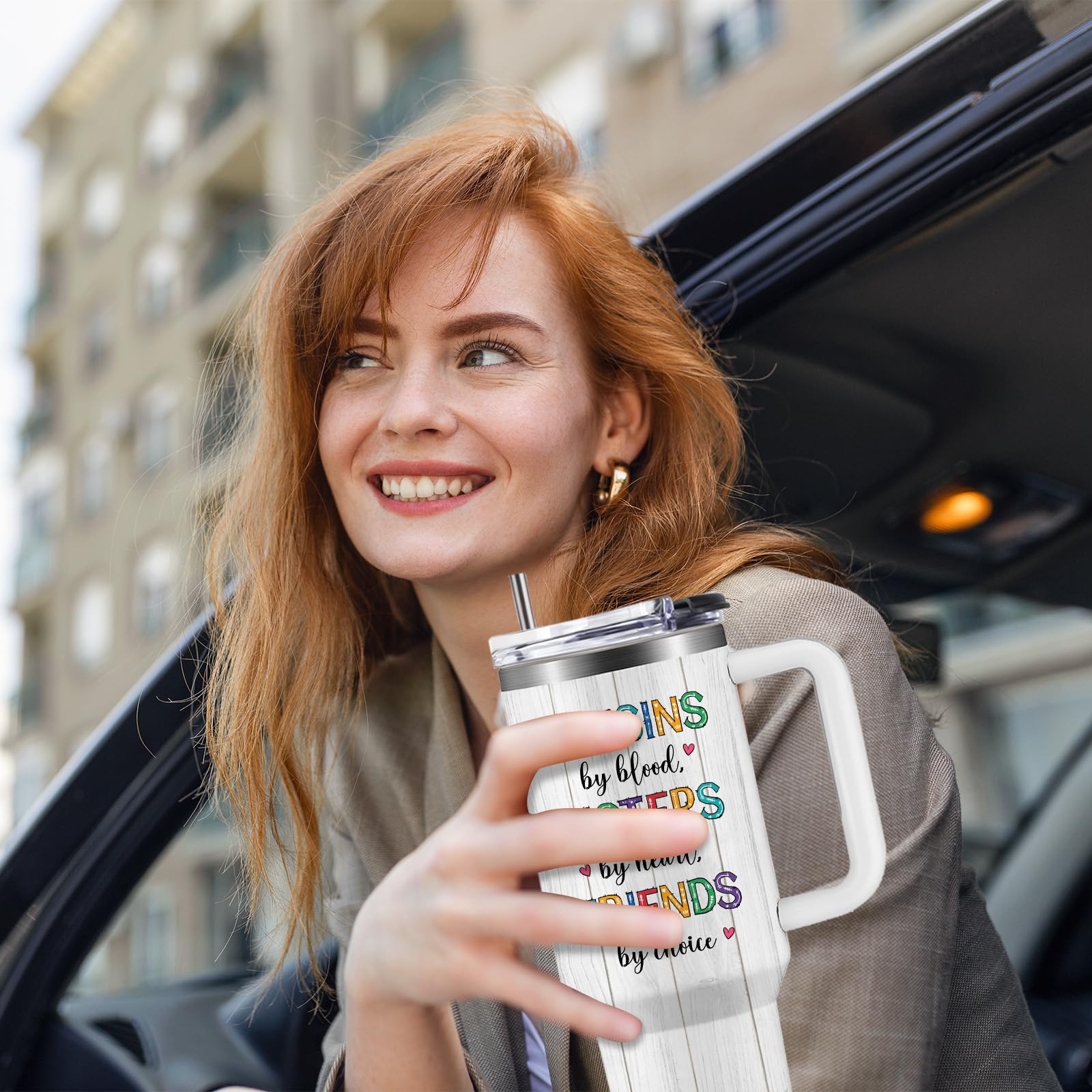 WWHSAI taza 40oz prima diseño ergonómico para agarre cómodo