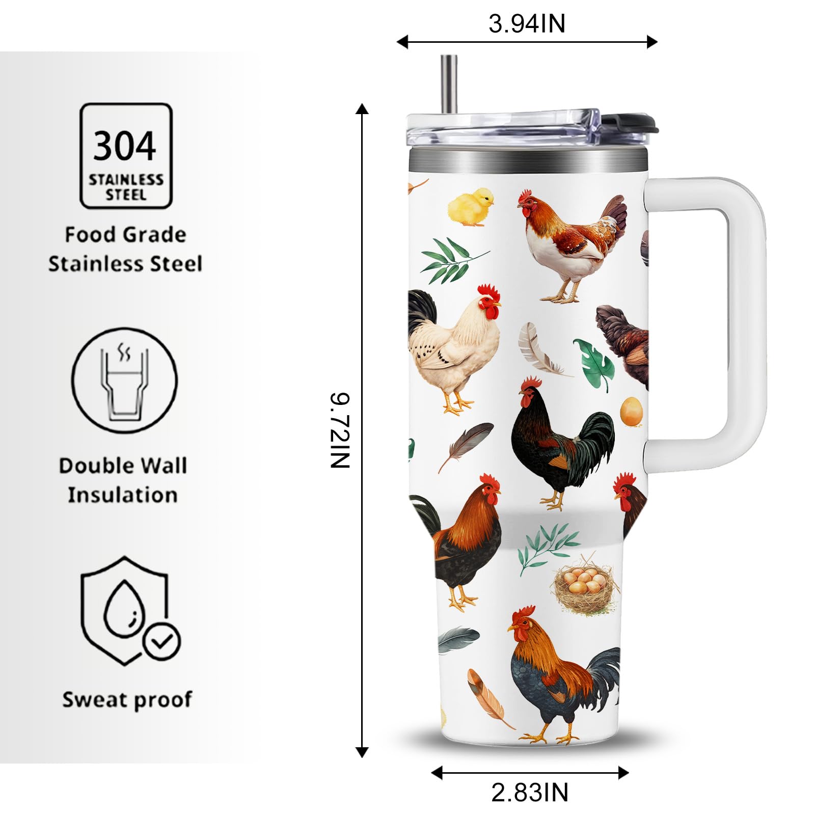 Diseño ergonómico del tumbler WWHSAI facilita transporte diario.