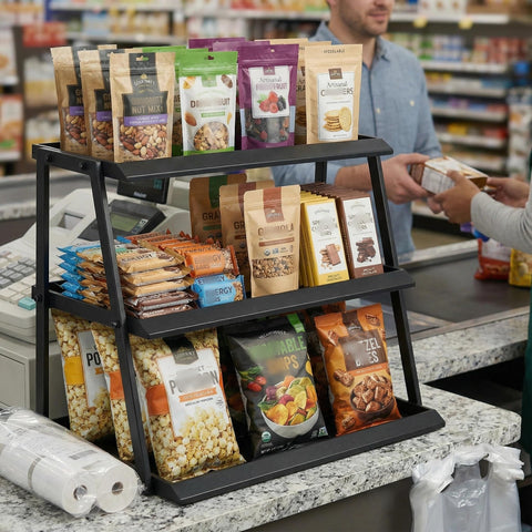WWN estante organizador para snacks y especias, mantiene el área ordenada.