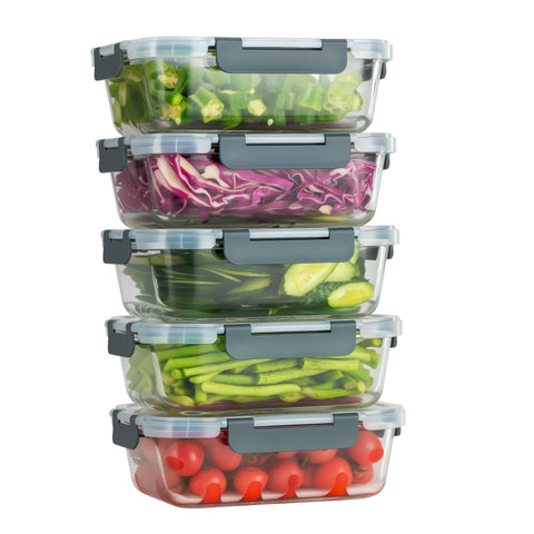 WWYH.DSS conjunto de vidrio 36 oz con cinco unidades para almuerzos.