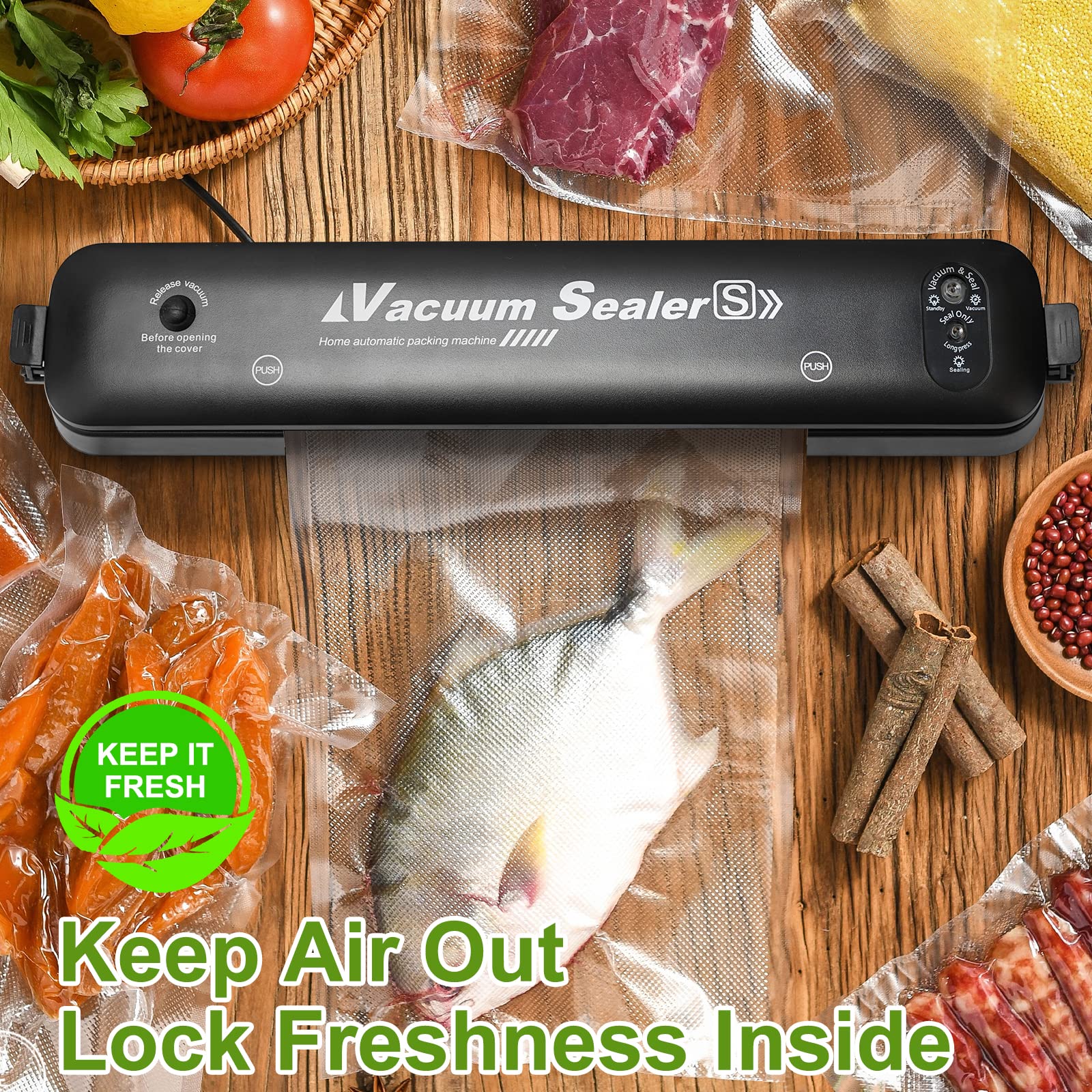 Bolsas WY para sous vide permiten cocción precisa en agua