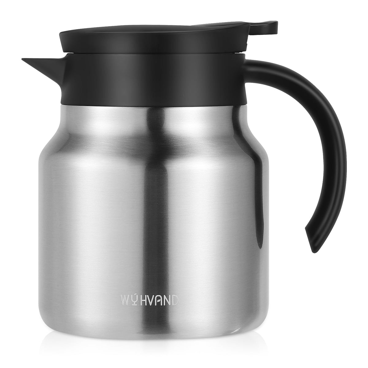WYHVAND cafetera térmica 27oz exterior en acero, ideal para bebidas calientes