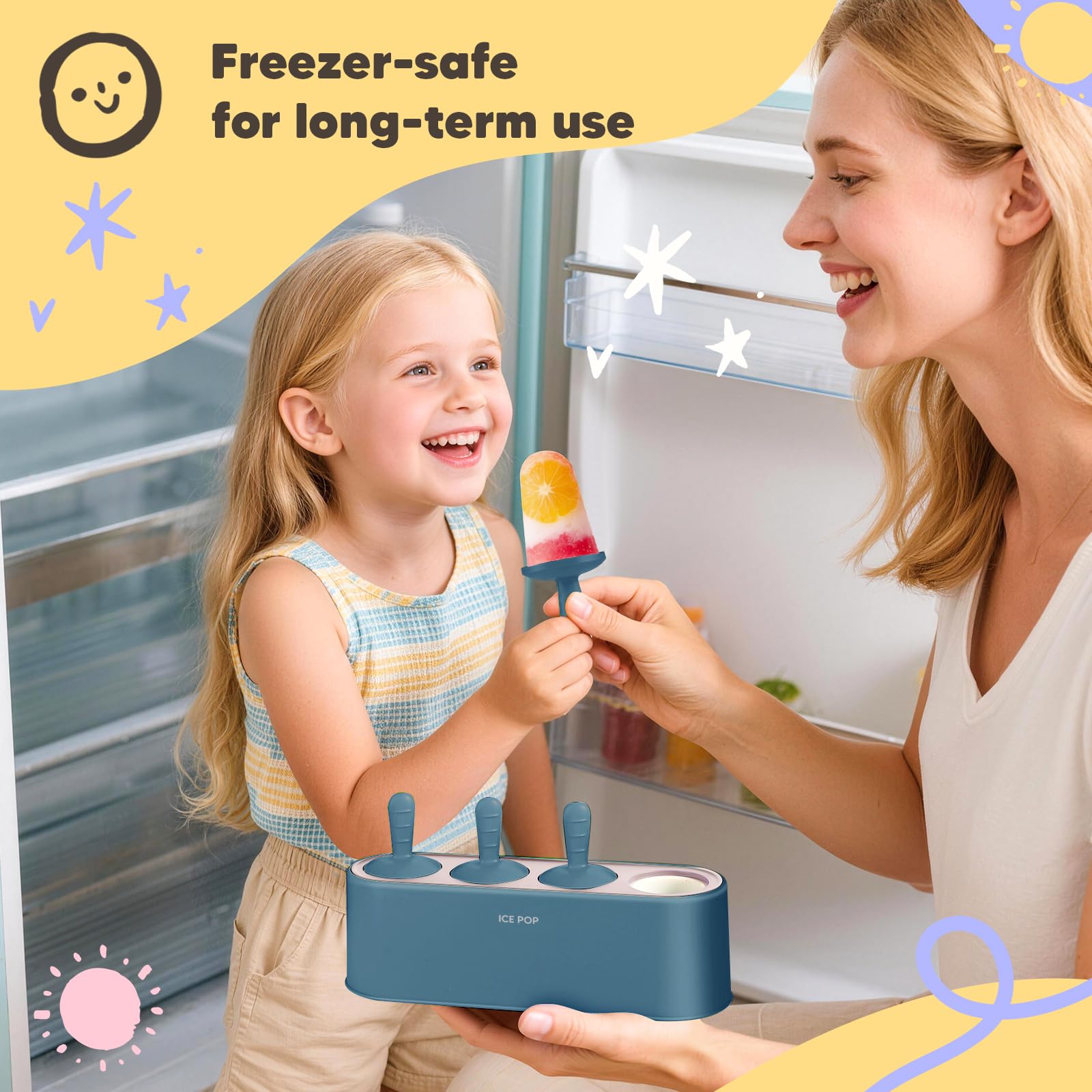 Wyok sabores variados, crea paletas frescas en casa.
