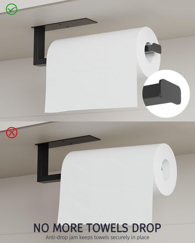 WZKALY porta papel en montaje de pared, instalación estable
