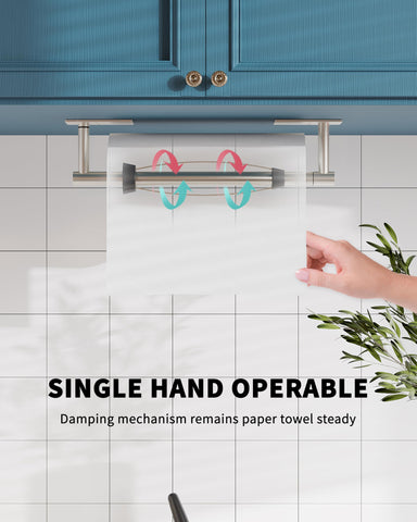 Soporte WZKALY para papel adhesivo, instalación rápida sin tornillos