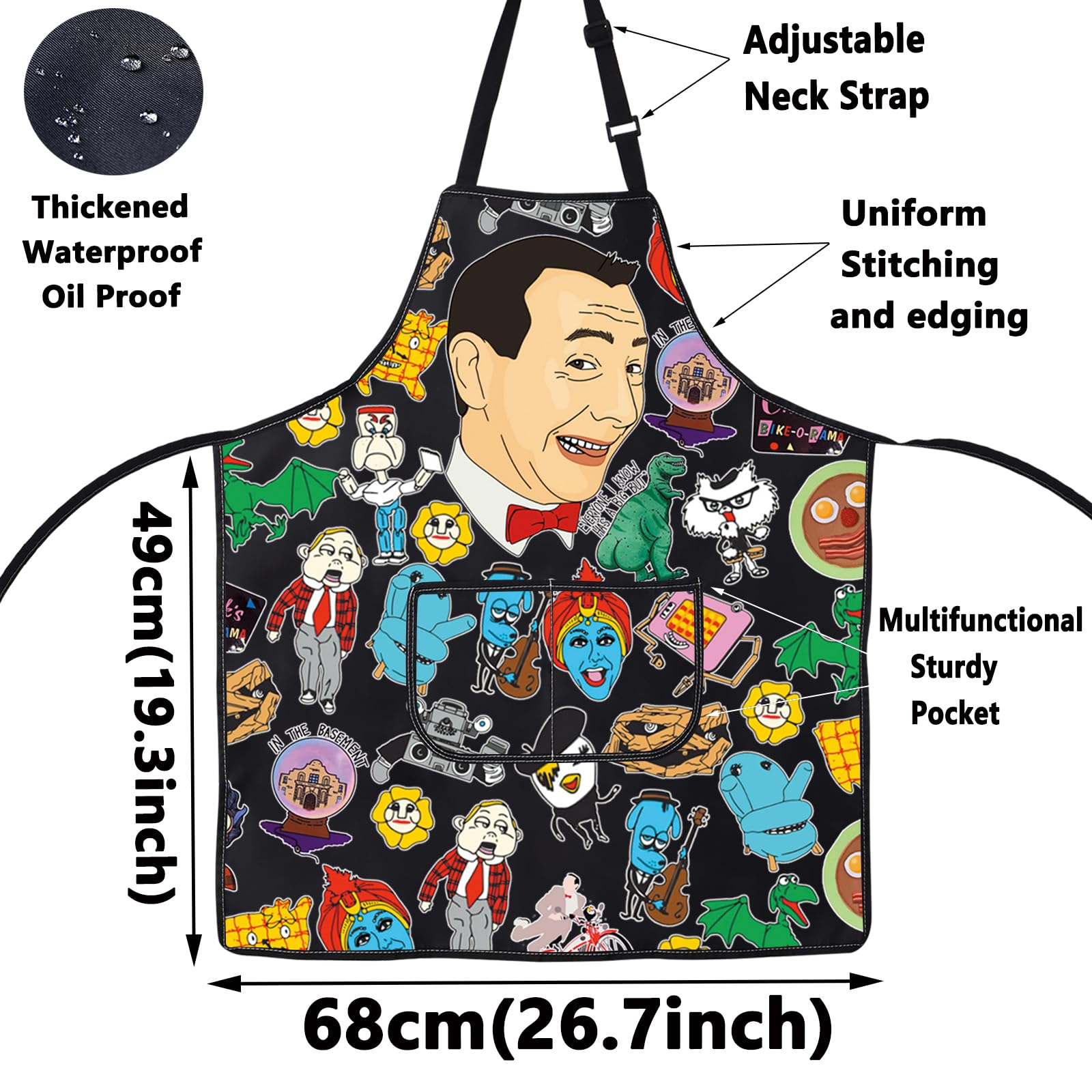 Material impermeable y texturizado de WZMPA para la cocina