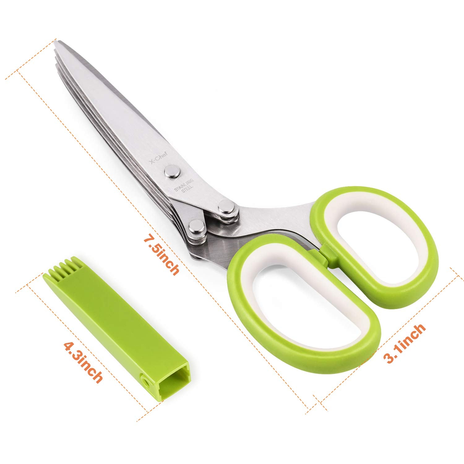 Tijeras para hierbas X-Chef como regalo ideal para cocineros.