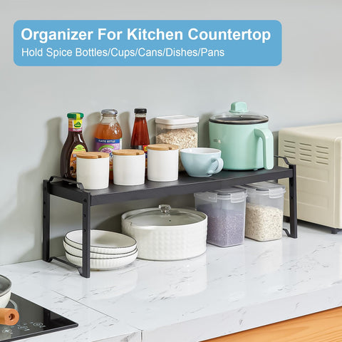 X-cosrack estante de cocina extensible y estable para botes y tarros.