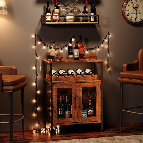 X-cosrack porta-vinos desmontable facilita almacenamiento de hasta 5 botellas