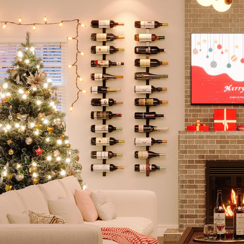X-cosrack porta-vinos de pared para comedor y bar, uso versátil.