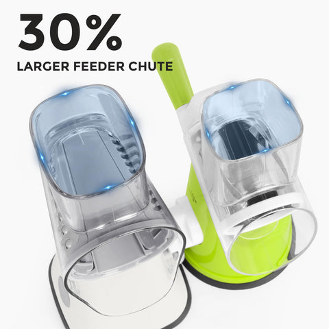 X Home empujador de alimentos seguro: protege las manos al cortar.