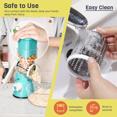 X Home diseño desmontable facilita la limpieza rápida.