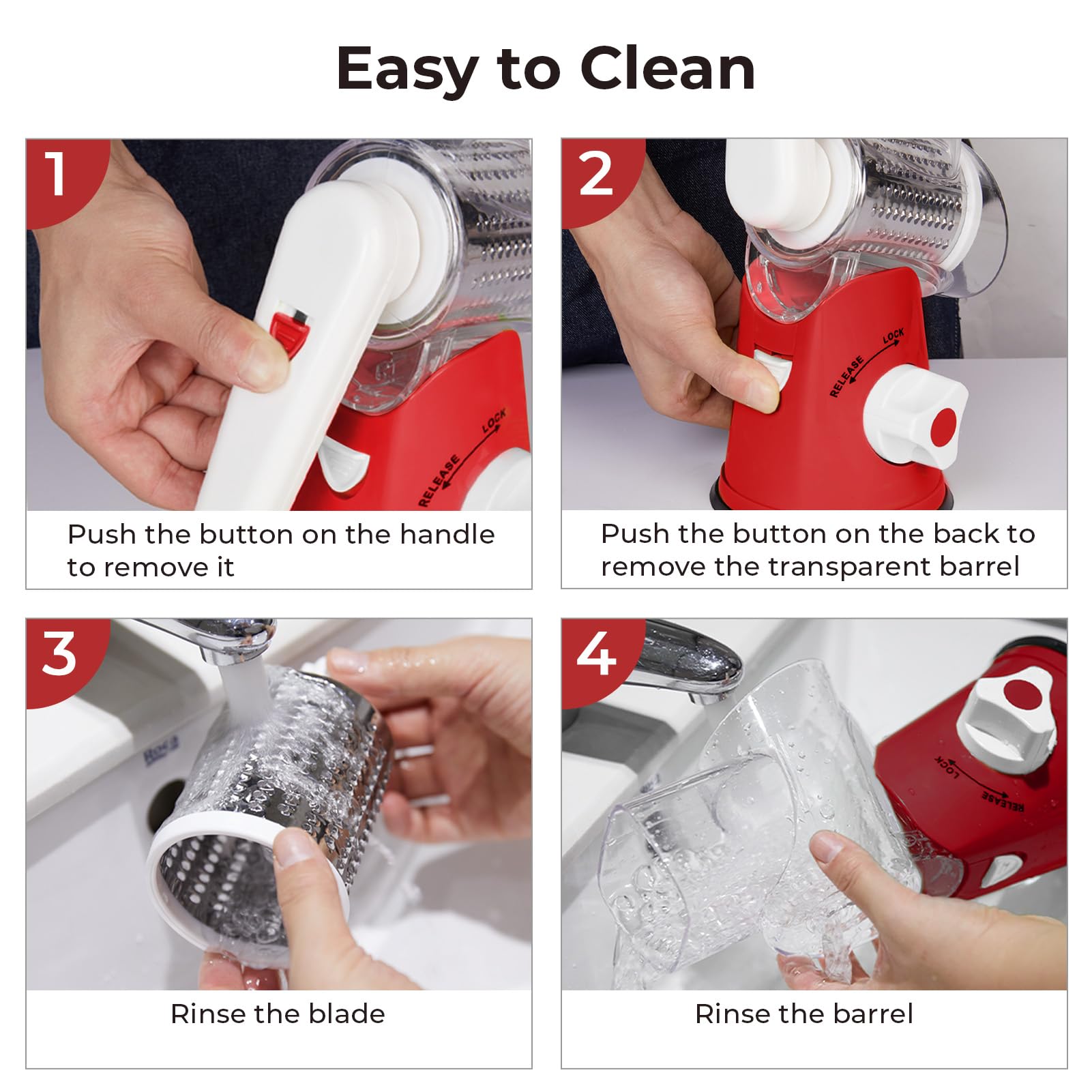 X Home Rallador ideal para verduras y frutos secos.